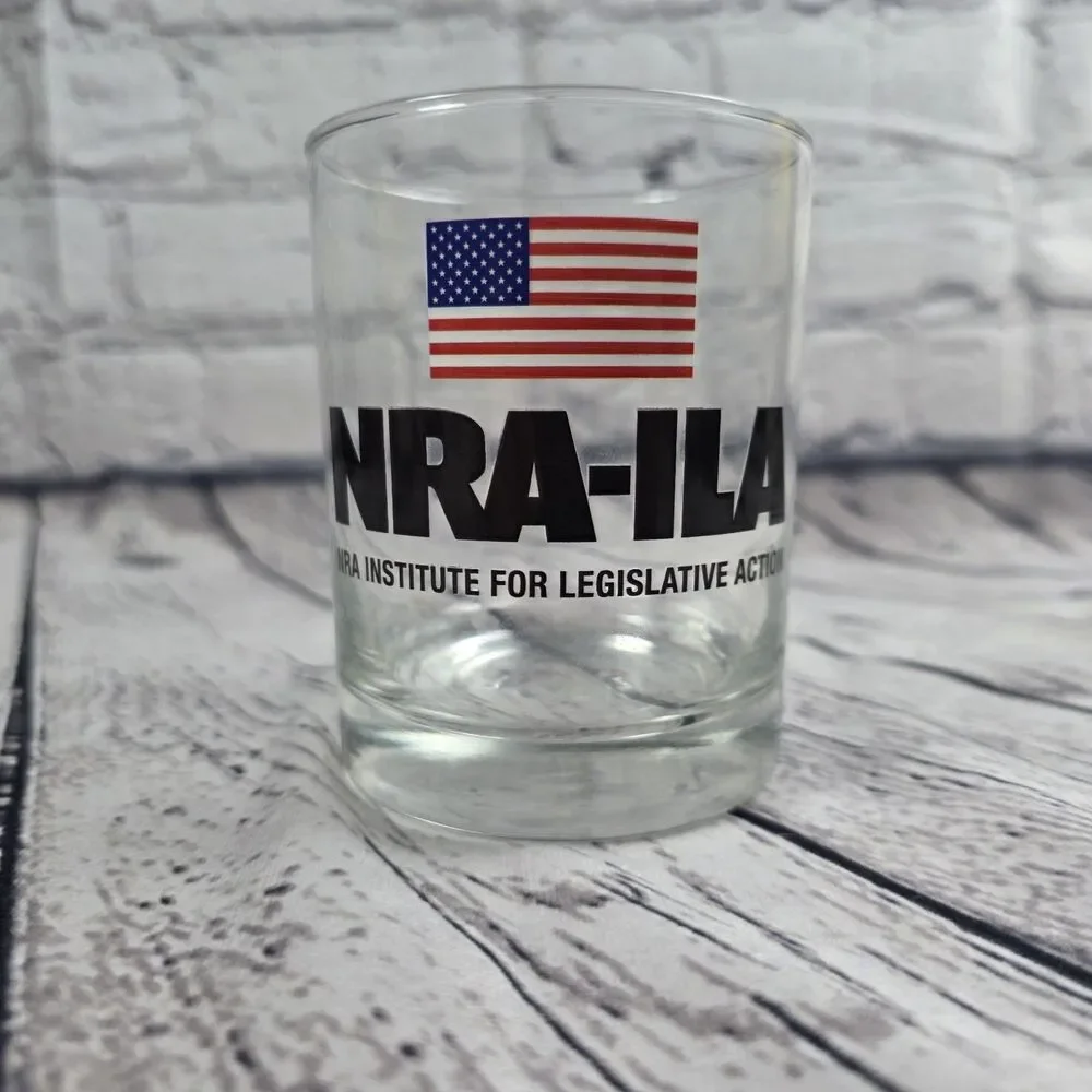 NRA SHOT GLASS NATIONAL RIFLE ASSOCIATION (2)